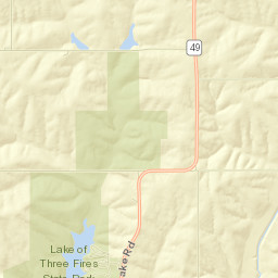 Taylor County Street Map