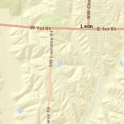 Leon Street Map