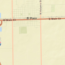 El Paso Street Map