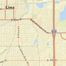 Lima Street Map