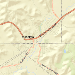 Minerva Street Map