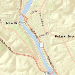 New Brighton Street Map