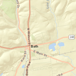 Bath Street Map