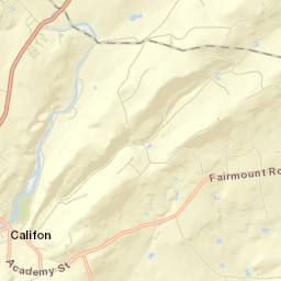 Califon Street Map