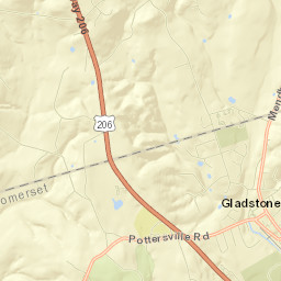 Gladstone Street Map