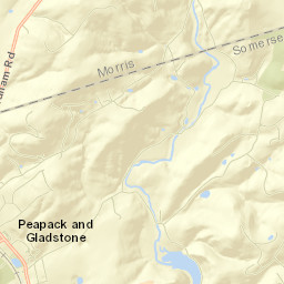 Peapack Street Map