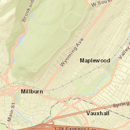 Maplewood Street Map