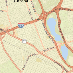 Kew Gardens Street Map