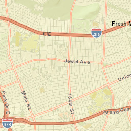 Kew Gardens Hills Street Map