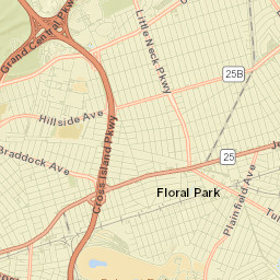 Bellerose Terrace Street Map