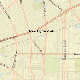 North New Hyde Park Street Map
