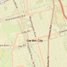 Garden City Street Map