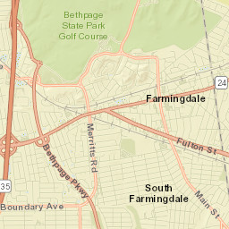 South Farmingdale Street Map