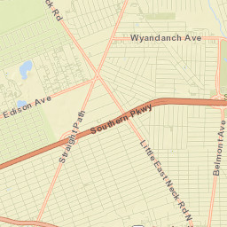 North Lindenhurst Street Map
