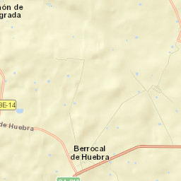 Berrocal de Huebra Street Map