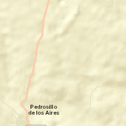 Pedrosillo de los Aires Street Map