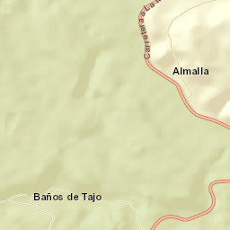 Baños de Tajo Street Map