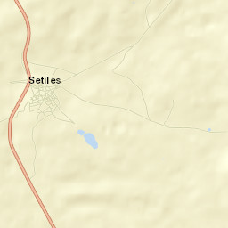 Setiles Street Map