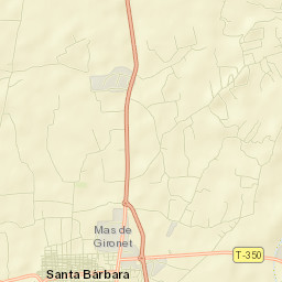 Santa Bárbara Street Map