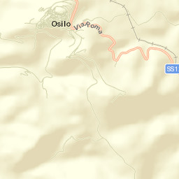 Osilo Street Map