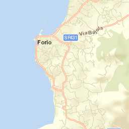 Forio Street Map