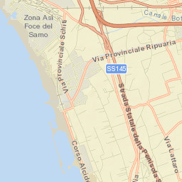 Pompei Street Map