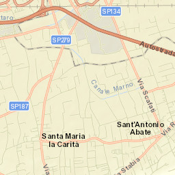 Sant'Antonio Abate Street Map