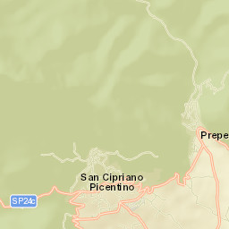 San Cipriano Picentino Street Map