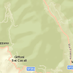 Capitignano Street Map