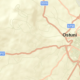 Ostuni Street Map