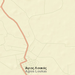 Ágios Loukás Street Map
