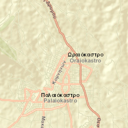Oraiókastro Street Map