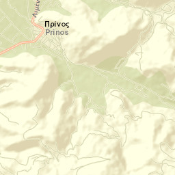 Prínos Street Map
