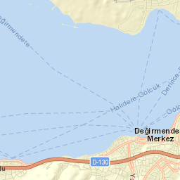 Halıdere Street Map