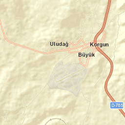 Korgun Street Map
