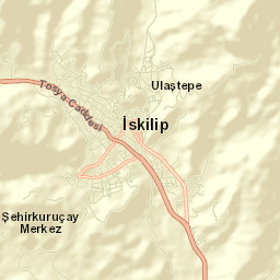İskilip Street Map