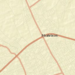 Shahrikhon Tumani Street Map