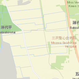 Misawa Shi Street Map