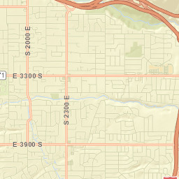 Canyon Rim Street Map