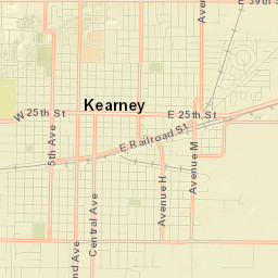 2305 Central Avenue Kearney NE Street Map