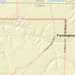 Farmington Street Map