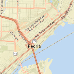 1000 Riverside Drive, East Peoria, IL 61611 Street Map