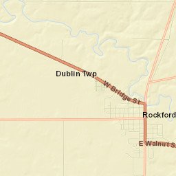 Rockford Street Map