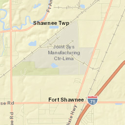 Fort Shawnee Street Map