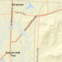 Brewster Street Map