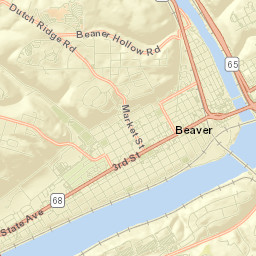 Beaver Street Map