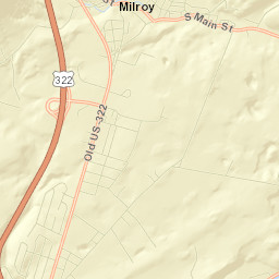 Church Hill Street Map