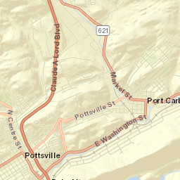 Pottsville Street Map