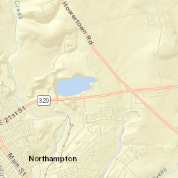 Northampton Street Map