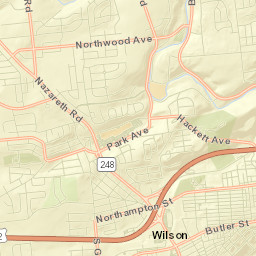 Wilson Street Map